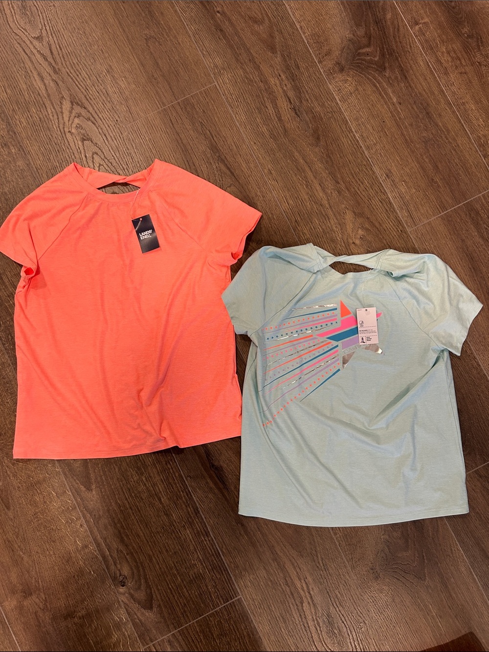 🆕Lands' End Active shirts - Bundle of 2- NWT